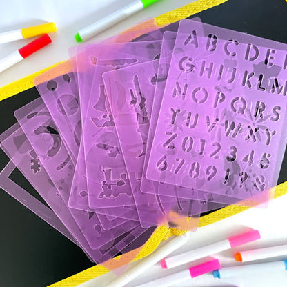 14 Pc Stencil Set