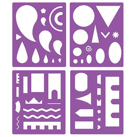 14 Pc Stencil Set