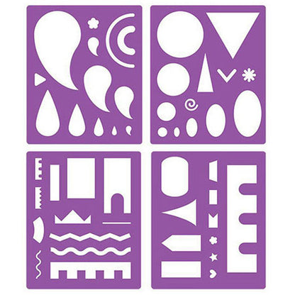 14 Pc Stencil Set
