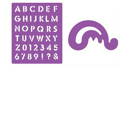 14 Pc Stencil Set